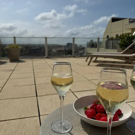 公寓 Penthouse Aan Zee *